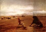 George Catlin, Catching wild horses